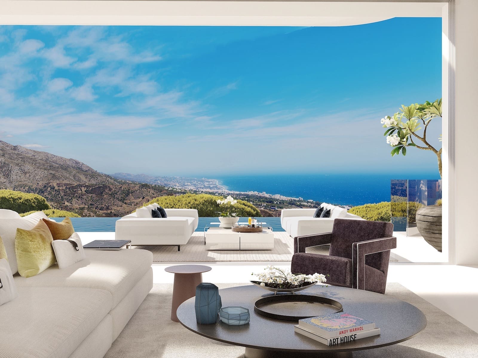 Vista Lago Lounge 3 Vista Lago Residences Real de la Quinta Benahavis MDR Luxury Homes
